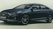 Появилось первое изображение обновленной Hyundai Sonata